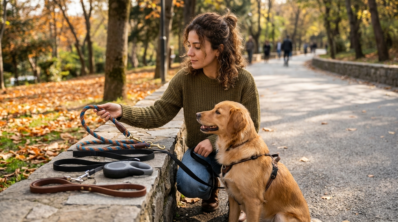 How to Choose the Best Dog Leash - Best dog leash for everyday walks in a neighborhood
